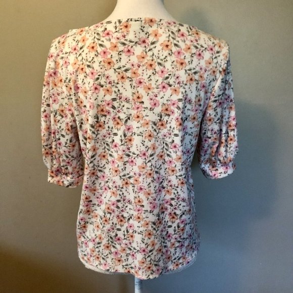 Misia Floral Blouse Womens M Used - Picture 15 of 16
